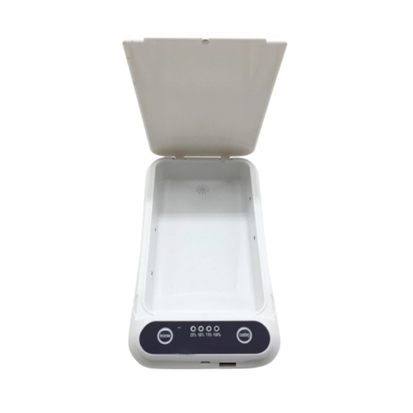 Portable UV Sterilizer Box with Wireless Charger - Portable UV Sterilizer Box with Wireless Charger - Image 2 of 4