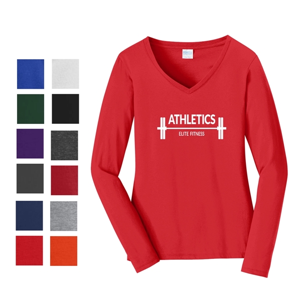 Vishaw Long Sleeve Ladies Tee - Vishaw Long Sleeve Ladies Tee - Image 0 of 12