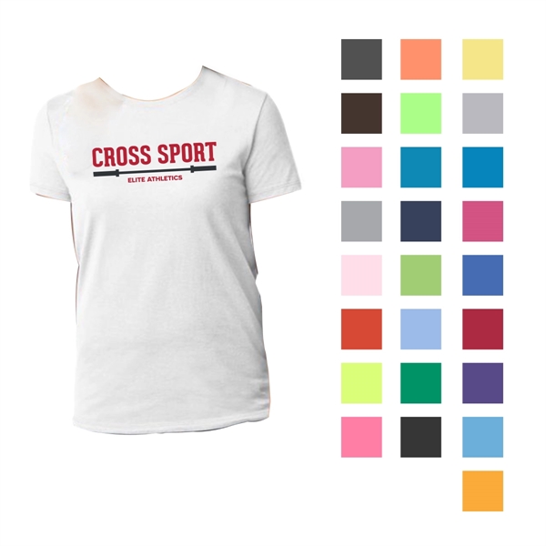 Port & Company® Women's Core Cotton T-Shirt - Port & Company® Women's Core Cotton T-Shirt - Image 0 of 26