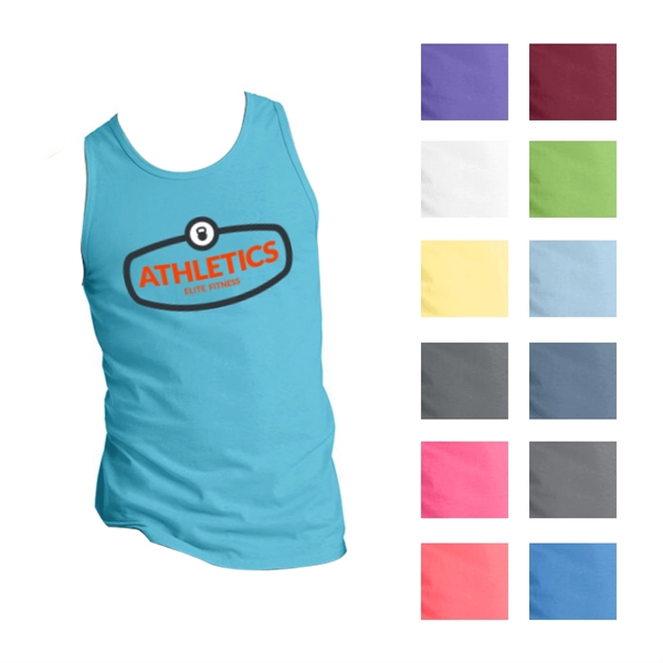 Stylish Pigment-Dyed Tank Top - Stylish Pigment-Dyed Tank Top - Image 0 of 12