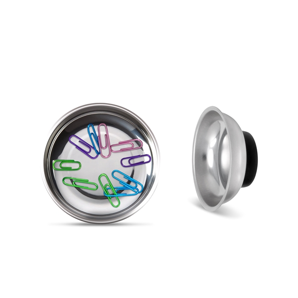 Mini Magnetic Accessory Bowl + Paper Clips - Mini Magnetic Accessory Bowl + Paper Clips - Image 1 of 3