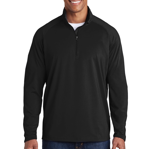 Sports Stretchy 1/2-Zip Pullover - Sports Stretchy 1/2-Zip Pullover - Image 1 of 12