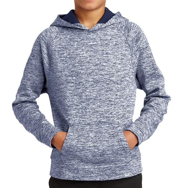 Sport-Tek® PosiCharge® Youth's Electric Pullover Hoodie - Sport-Tek® PosiCharge® Youth's Electric Pullover Hoodie - Image 2 of 4