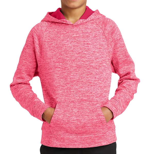 Sport-Tek® PosiCharge® Youth's Electric Pullover Hoodie - Sport-Tek® PosiCharge® Youth's Electric Pullover Hoodie - Image 3 of 4