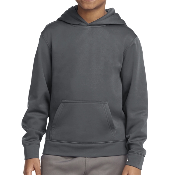 Sport-Tek® Sport-Wick® Youth's Fleece-Made Pullover Hoodie - Sport-Tek® Sport-Wick® Youth's Fleece-Made Pullover Hoodie - Image 1 of 6