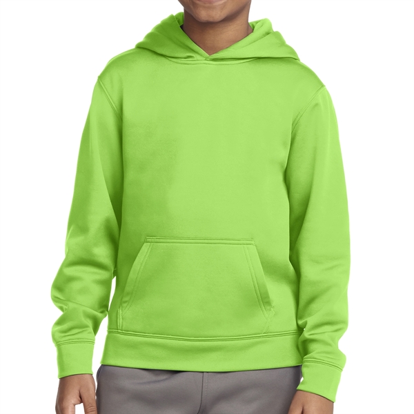 Sport-Tek® Sport-Wick® Youth's Fleece-Made Pullover Hoodie - Sport-Tek® Sport-Wick® Youth's Fleece-Made Pullover Hoodie - Image 4 of 6