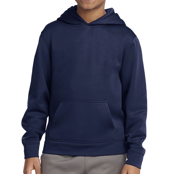 Sport-Tek® Sport-Wick® Youth's Fleece-Made Pullover Hoodie - Sport-Tek® Sport-Wick® Youth's Fleece-Made Pullover Hoodie - Image 5 of 6