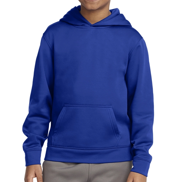 Sport-Tek® Sport-Wick® Youth's Fleece-Made Pullover Hoodie - Sport-Tek® Sport-Wick® Youth's Fleece-Made Pullover Hoodie - Image 6 of 6