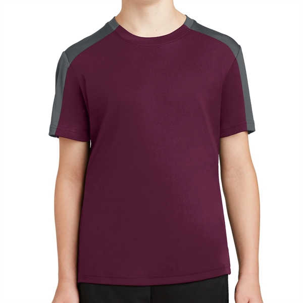 Comfort Oriented 100% Polyester Ladies' Tee - Comfort Oriented 100% Polyester Ladies' Tee - Image 5 of 8
