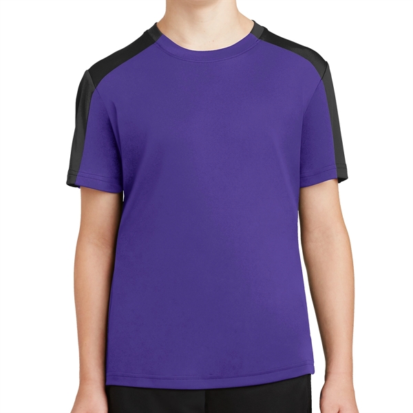 Comfort Oriented 100% Polyester Ladies' Tee - Comfort Oriented 100% Polyester Ladies' Tee - Image 6 of 8