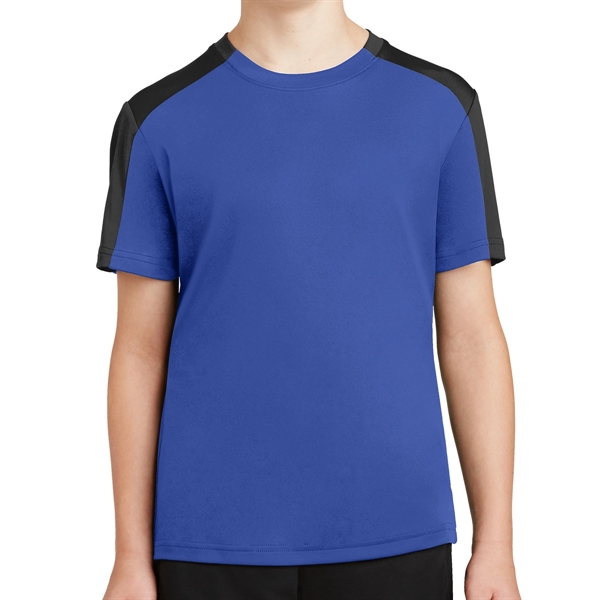 Comfort Oriented 100% Polyester Ladies' Tee - Comfort Oriented 100% Polyester Ladies' Tee - Image 8 of 8