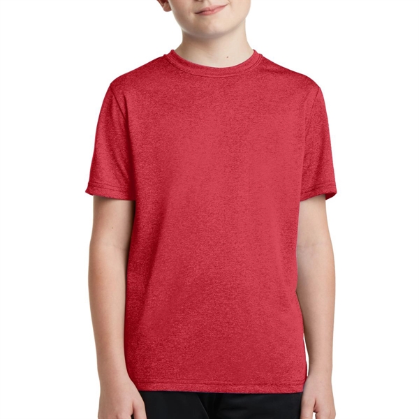 Youth Polyester Colorful Tee - Youth Polyester Colorful Tee - Image 4 of 7