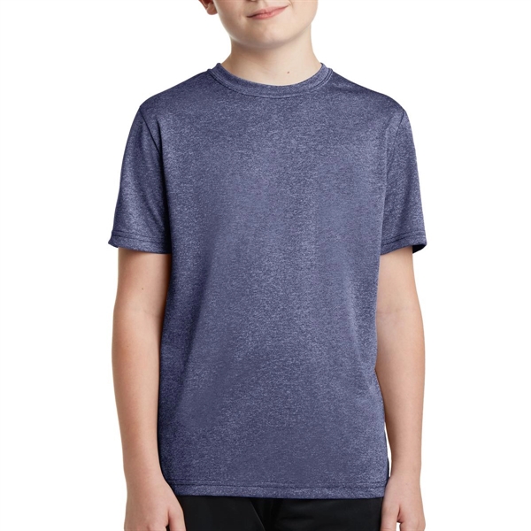 Youth Polyester Colorful Tee - Youth Polyester Colorful Tee - Image 5 of 7