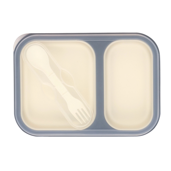 Dual Compartment Food Container - Dual Compartment Food Container - Image 1 of 12