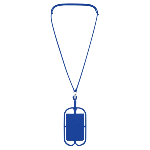 Phone-Holding Silicone Lanyard - Phone-Holding Silicone Lanyard - Image 6 of 8