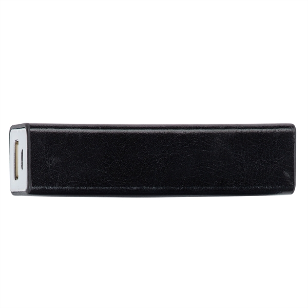 High Tech Leatherette Power Bank - High Tech Leatherette Power Bank - Image 1 of 6