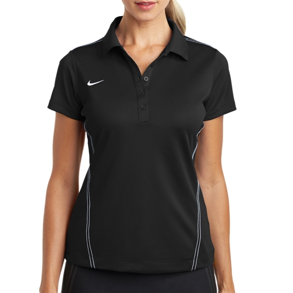 Nike Women's Dri-FIT Fitness Swoosh Polo Shirt - Nike Women's Dri-FIT Fitness Swoosh Polo Shirt - Image 1 of 15