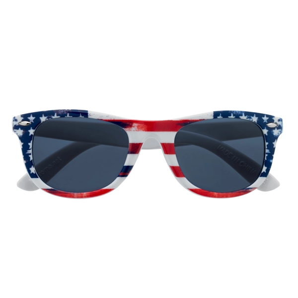 US Flag Branded Sunglasses - US Flag Branded Sunglasses - Image 1 of 3