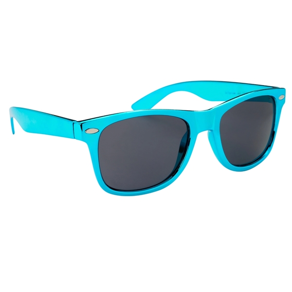 Colorful Metallic Beach Sunglasses - Colorful Metallic Beach Sunglasses - Image 4 of 15