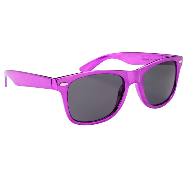 Colorful Metallic Beach Sunglasses - Colorful Metallic Beach Sunglasses - Image 6 of 15