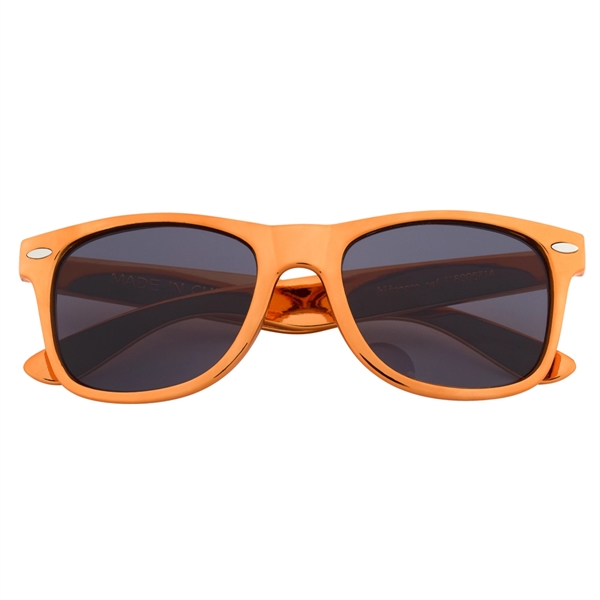 Colorful Metallic Beach Sunglasses - Colorful Metallic Beach Sunglasses - Image 8 of 15