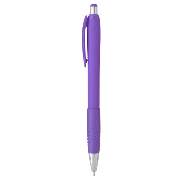 Rubberized Grip Writing Pen - Rubberized Grip Writing Pen - Image 1 of 6