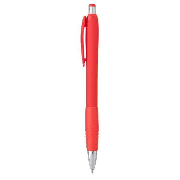 Rubberized Grip Writing Pen - Rubberized Grip Writing Pen - Image 2 of 6