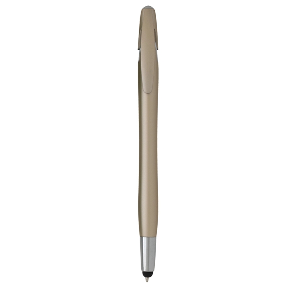 Plastic Pen with Stylus - Plastic Pen with Stylus - Image 2 of 5