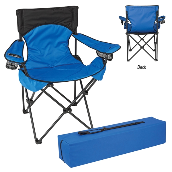 Portable Collapsible Padded Folding Chair with Bag - Portable Collapsible Padded Folding Chair with Bag - Image 2 of 3