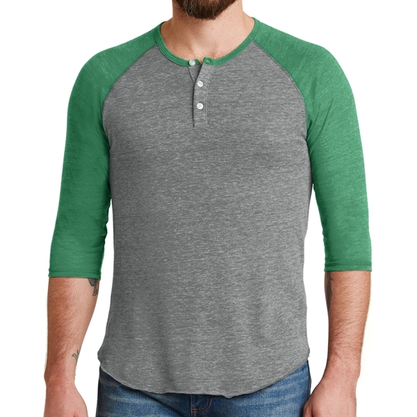 Raglan Henley Shirt - Raglan Henley Shirt - Image 3 of 5