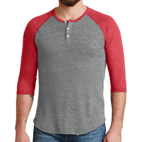 Raglan Henley Shirt - Raglan Henley Shirt - Image 4 of 5