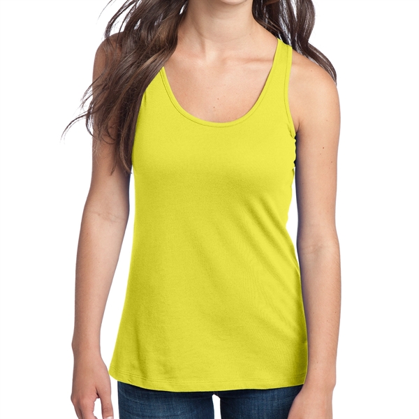 District® Junior's Racerback Tank Top - District® Junior's Racerback Tank Top - Image 4 of 12