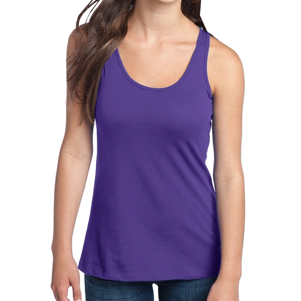 District® Junior's Racerback Tank Top - District® Junior's Racerback Tank Top - Image 10 of 12