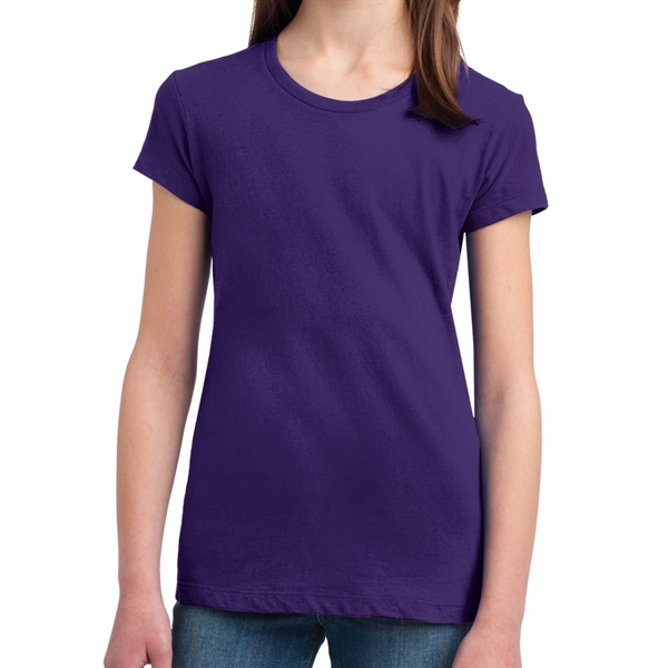 Plain Girls' Concert Tee - Plain Girls' Concert Tee - Image 3 of 10