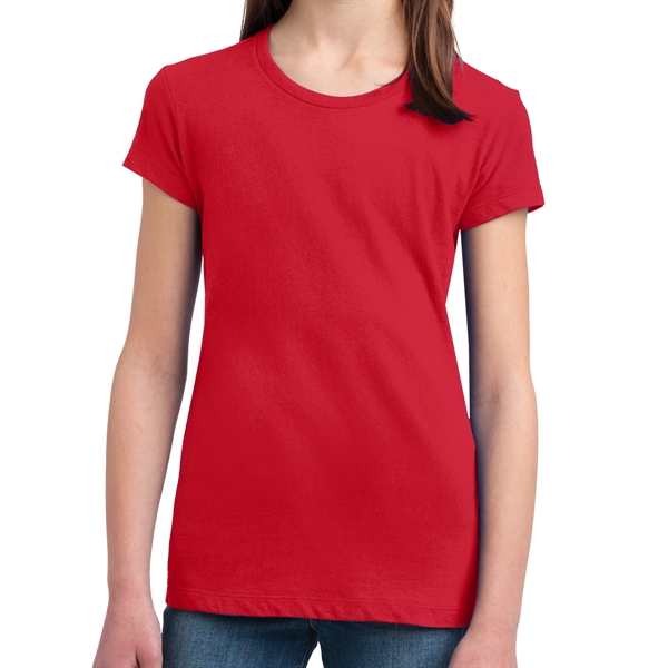 Plain Girls' Concert Tee - Plain Girls' Concert Tee - Image 4 of 10
