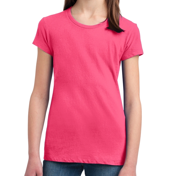 Plain Girls' Concert Tee - Plain Girls' Concert Tee - Image 5 of 10