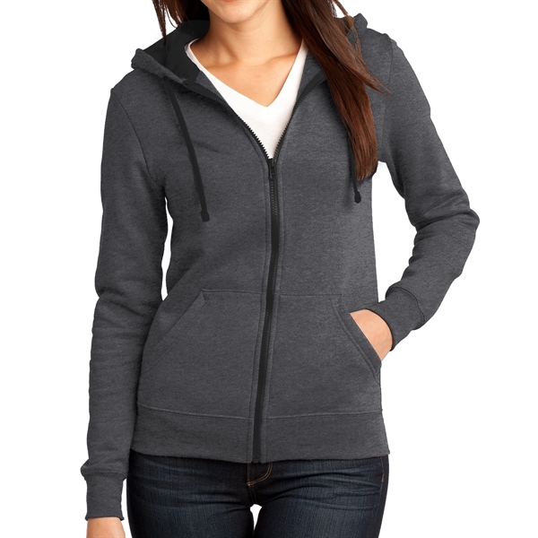 Unisex Full-Zip Hoodie for Outdoors - Unisex Full-Zip Hoodie for Outdoors - Image 4 of 10