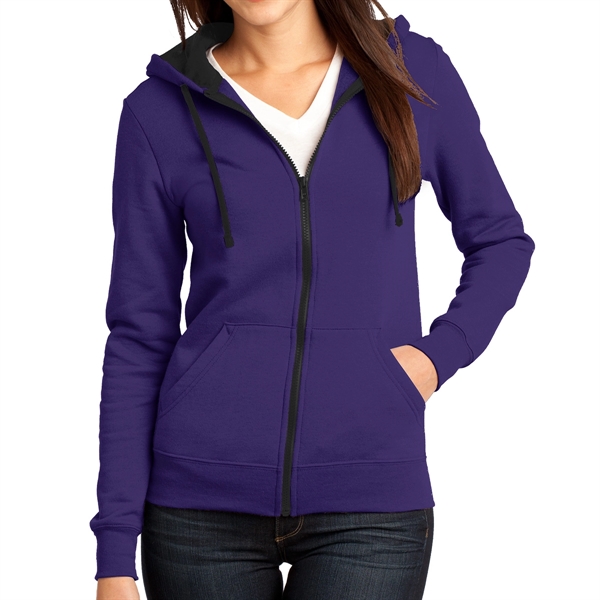 Unisex Full-Zip Hoodie for Outdoors - Unisex Full-Zip Hoodie for Outdoors - Image 7 of 10