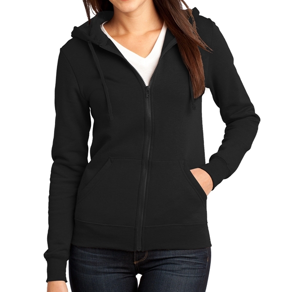 Unisex Full-Zip Hoodie for Outdoors - Unisex Full-Zip Hoodie for Outdoors - Image 9 of 10