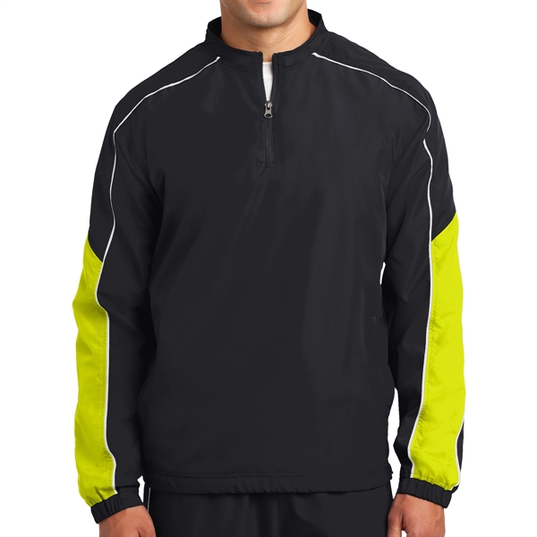 Colorblock Polyester Shirt - Colorblock Polyester Shirt - Image 2 of 7