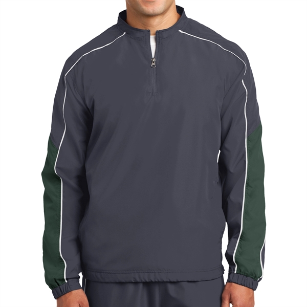 Colorblock Polyester Shirt - Colorblock Polyester Shirt - Image 5 of 7