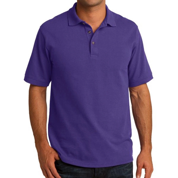 Port & Company® Core-Blend Piqued Everyday Polo - Port & Company® Core-Blend Piqued Everyday Polo - Image 3 of 15