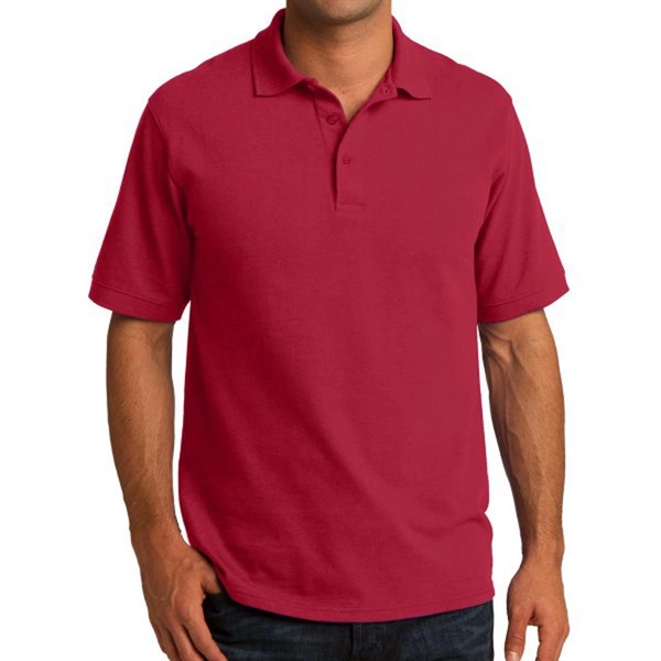 Port & Company® Core-Blend Piqued Everyday Polo - Port & Company® Core-Blend Piqued Everyday Polo - Image 4 of 15