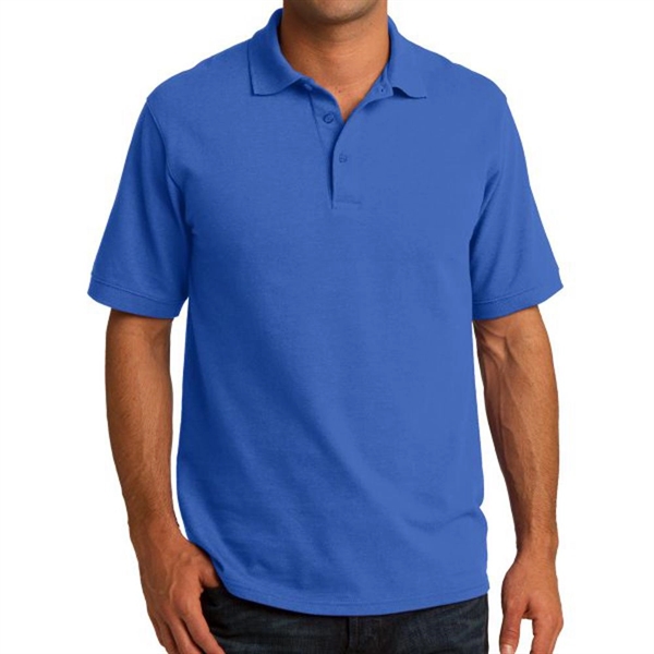 Port & Company® Core-Blend Piqued Everyday Polo - Port & Company® Core-Blend Piqued Everyday Polo - Image 5 of 15