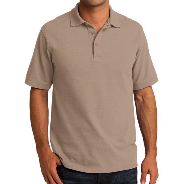 Port & Company® Core-Blend Piqued Everyday Polo - Port & Company® Core-Blend Piqued Everyday Polo - Image 6 of 15
