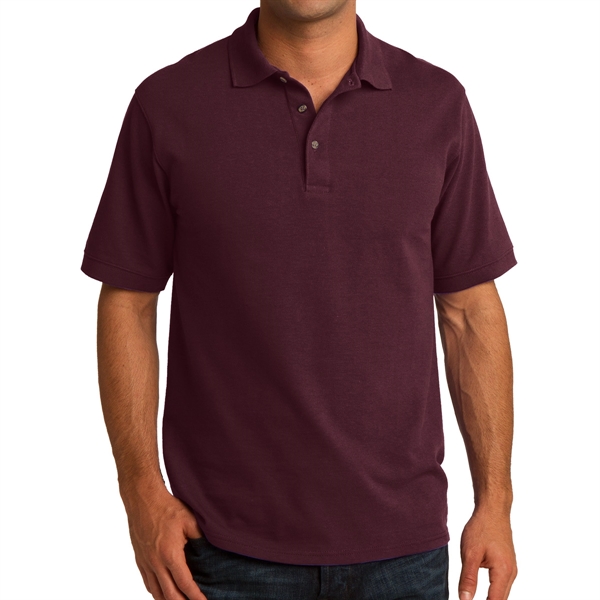 Port & Company® Core-Blend Piqued Everyday Polo - Port & Company® Core-Blend Piqued Everyday Polo - Image 8 of 15
