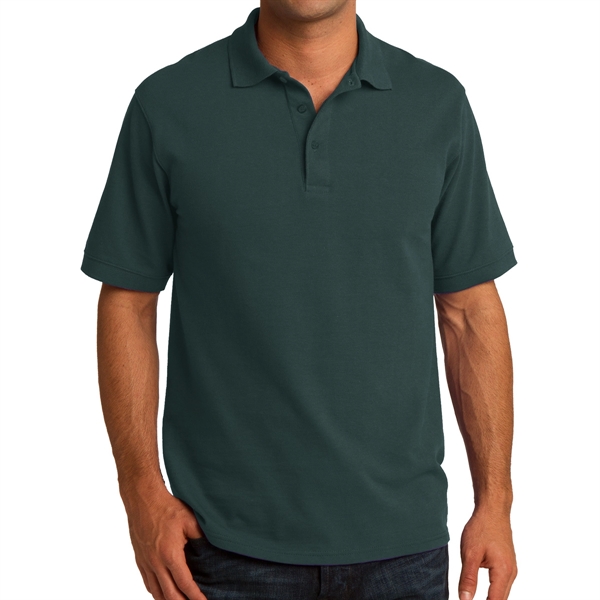 Port & Company® Core-Blend Piqued Everyday Polo - Port & Company® Core-Blend Piqued Everyday Polo - Image 10 of 15