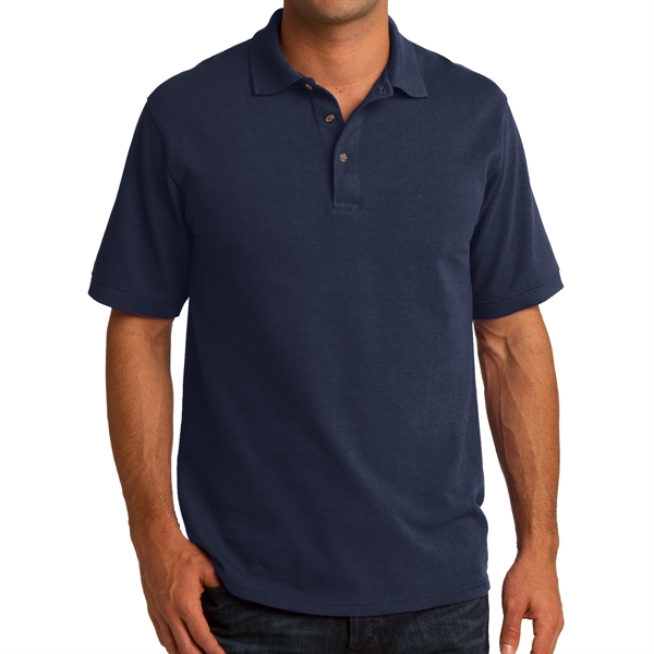 Port & Company® Core-Blend Piqued Everyday Polo - Port & Company® Core-Blend Piqued Everyday Polo - Image 11 of 15
