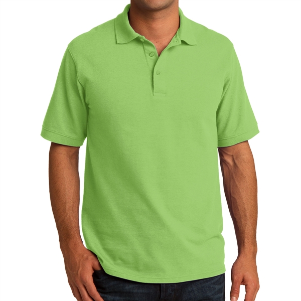 Port & Company® Core-Blend Piqued Everyday Polo - Port & Company® Core-Blend Piqued Everyday Polo - Image 15 of 15