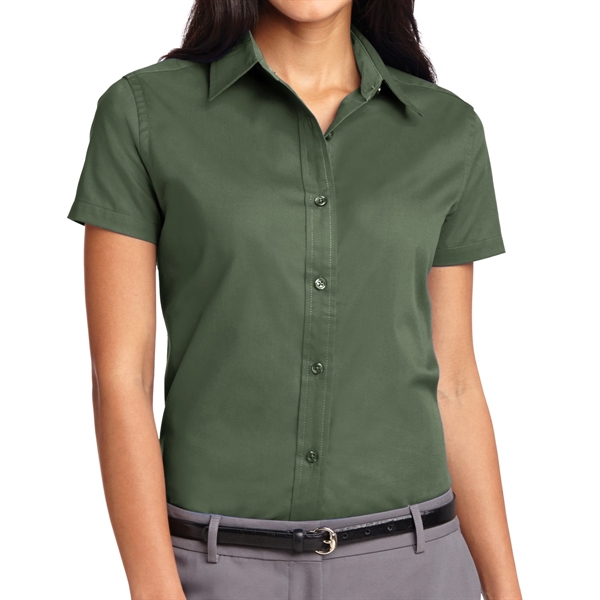 Ladies Silk Authority Polo Shirt - Ladies Silk Authority Polo Shirt - Image 34 of 35